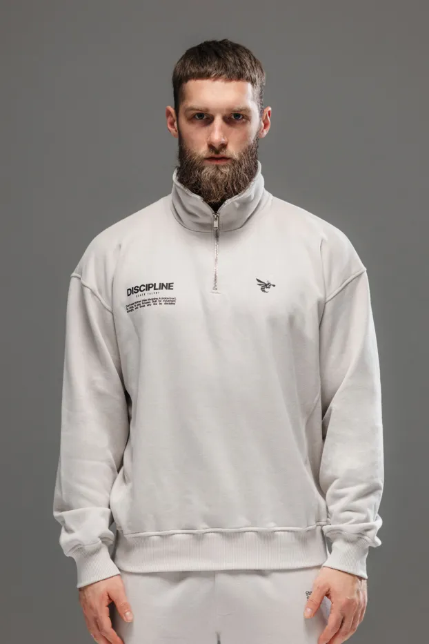 Sudadera Discipline — Beige