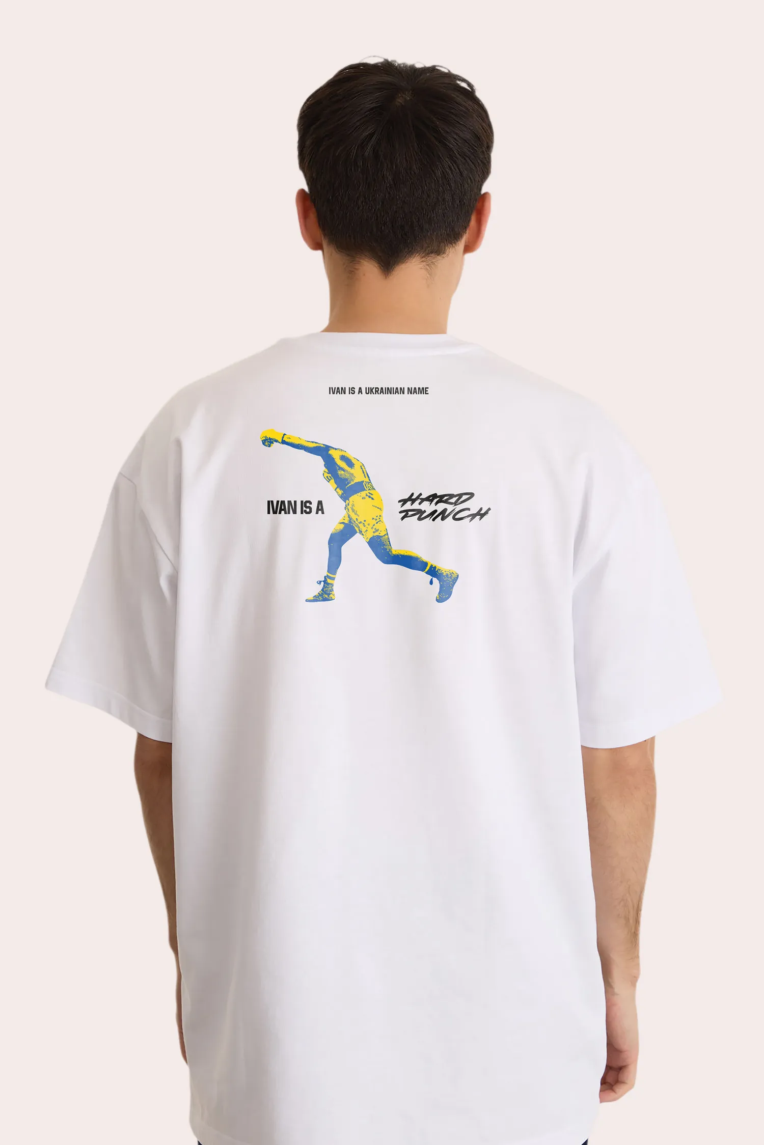 White T-Shirt Ivan Hard Punch