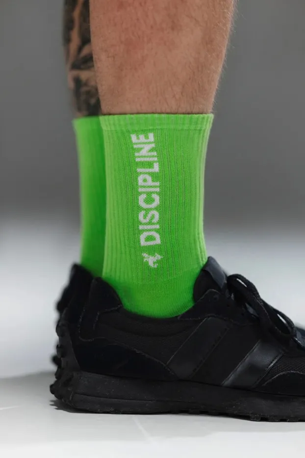 Calcetines Discipline — Verde