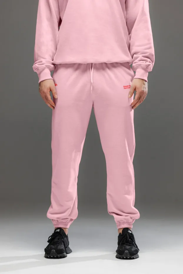 Pantalones deportivos Discipline — Rosa