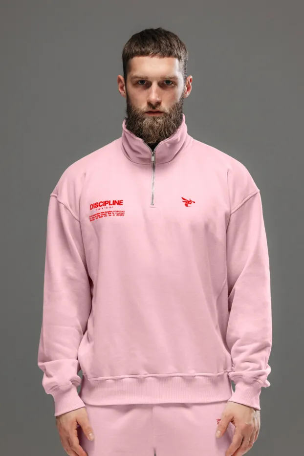 Sudadera Discipline — Rosa