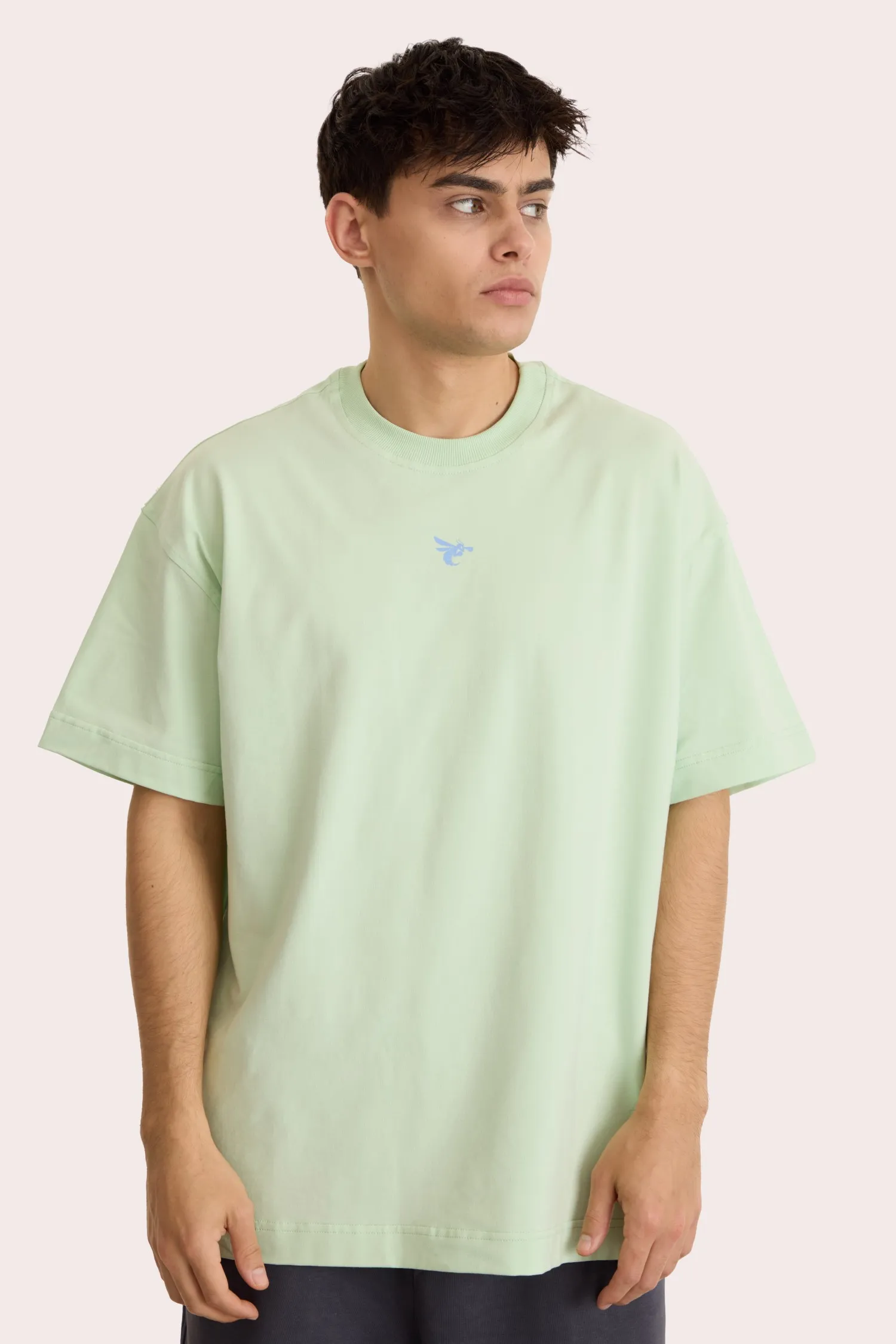 Men’s T-Shirt – Never Enough  – Mint – 95% Cotton / 5% Elastane – 190 GSM – Ready To Fight (RTF)