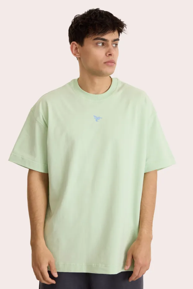 Herren T-Shirt – Never Enough – Mint – 95 % Baumwolle / 5 % Elasthan – 190 GSM – Ready To Fight (RTF)