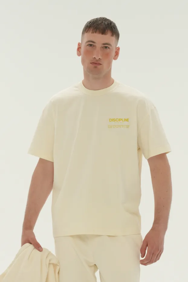 Camiseta Discipline — Champán