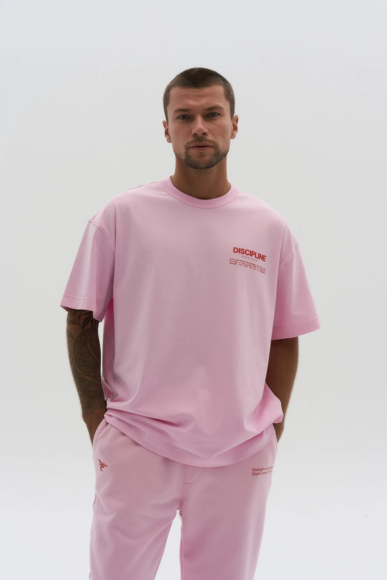 T-Shirt Discipline — Pink