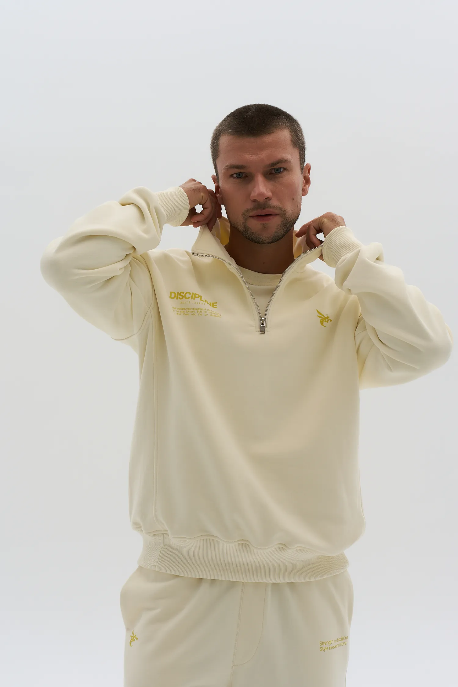 Sweatshirt Discipline — Champagne