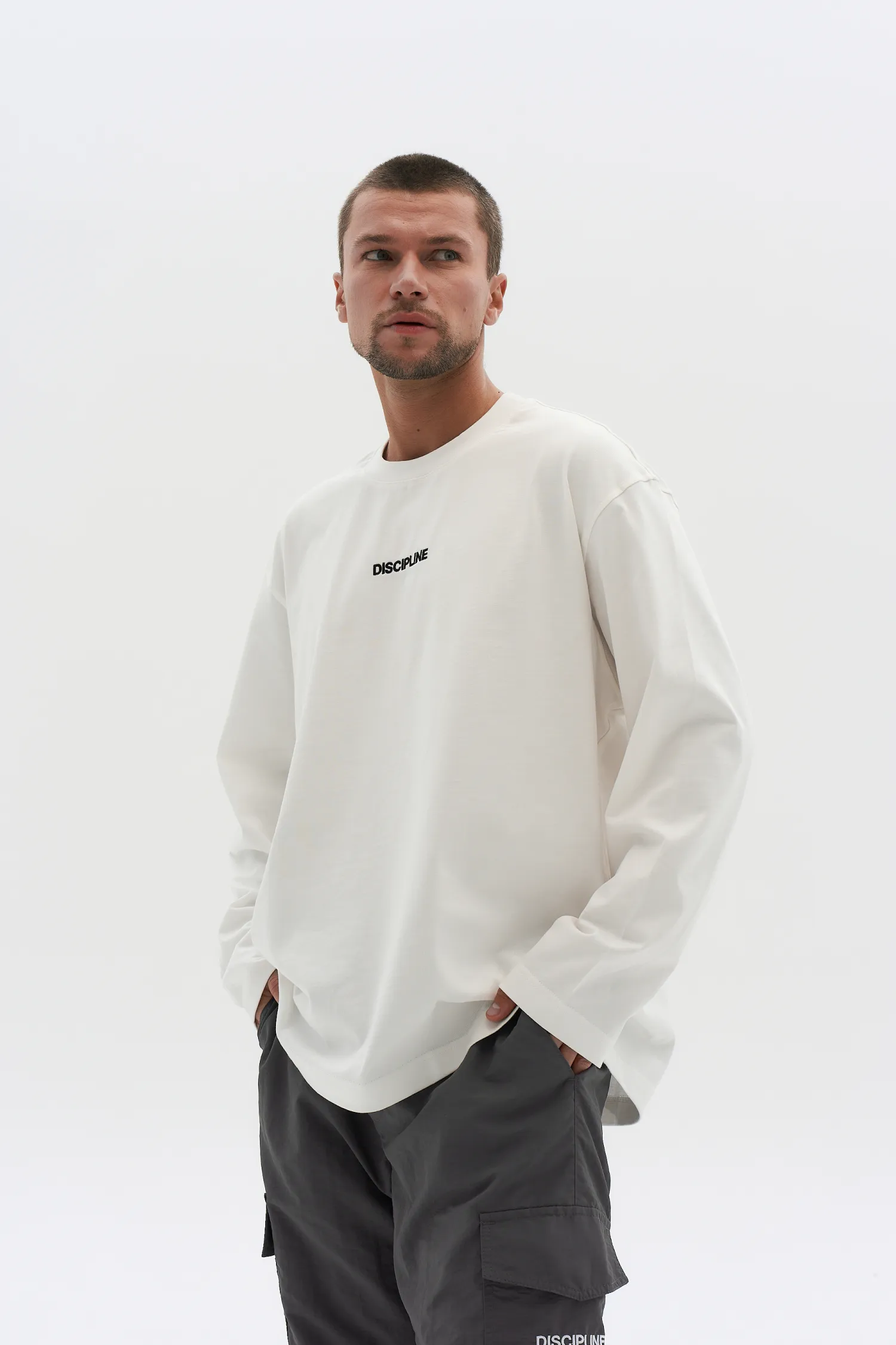 Discipline Long Sleeve — Milk