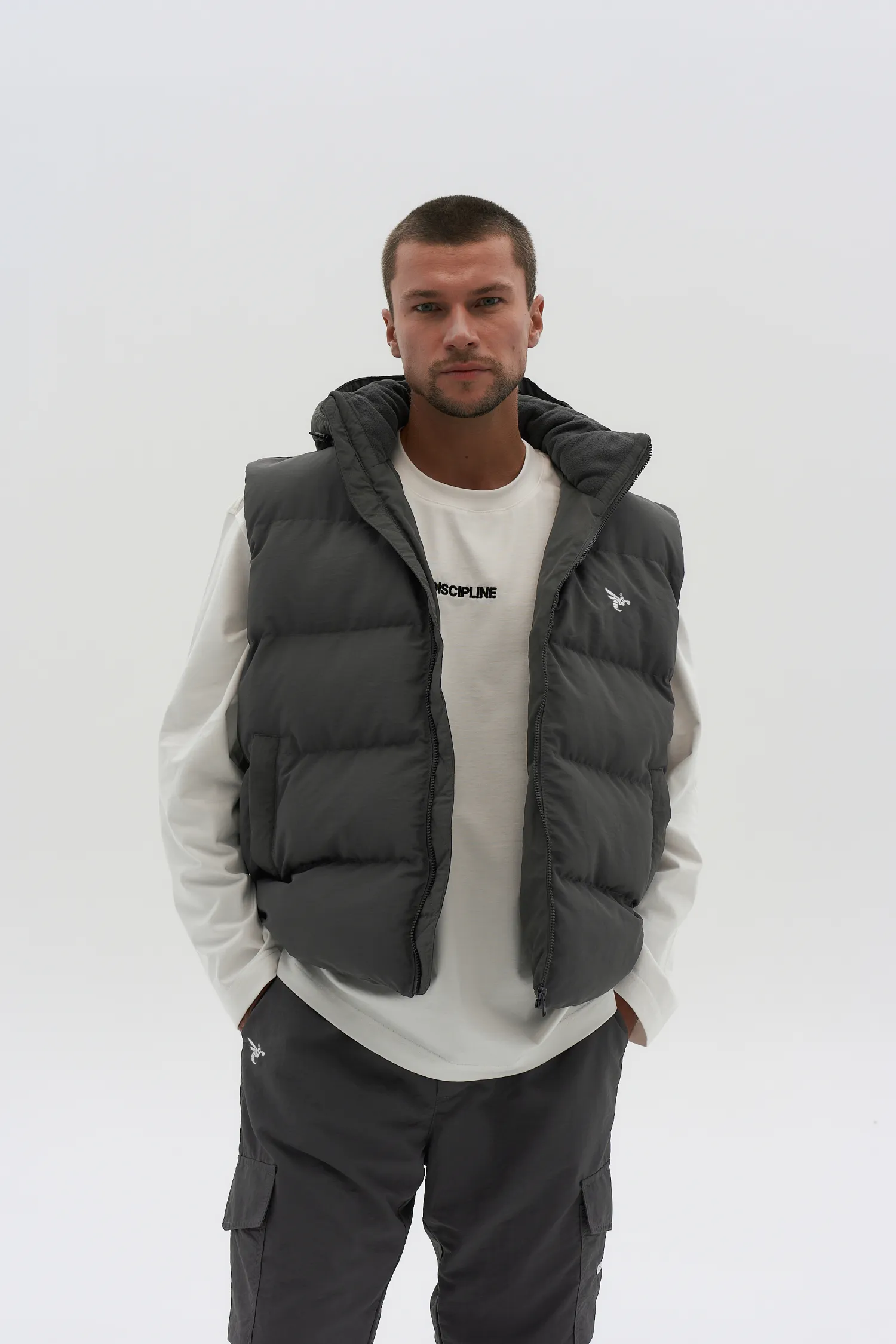 Discipline Vest — Graphite