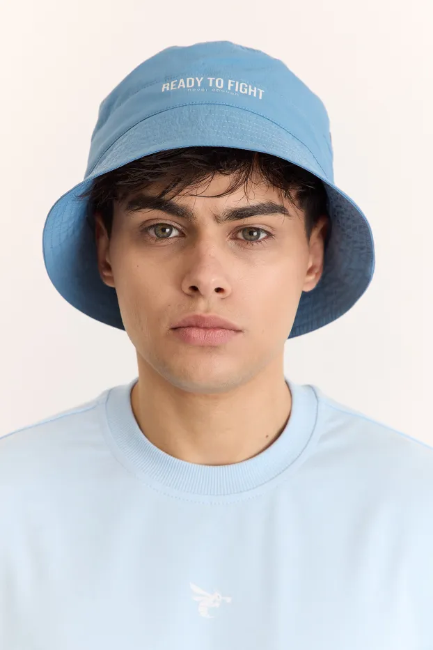 Bucket Hat – Never Enough – Blue – 100% Elastane – 100 GSM – Ready To Fight (RTF) 