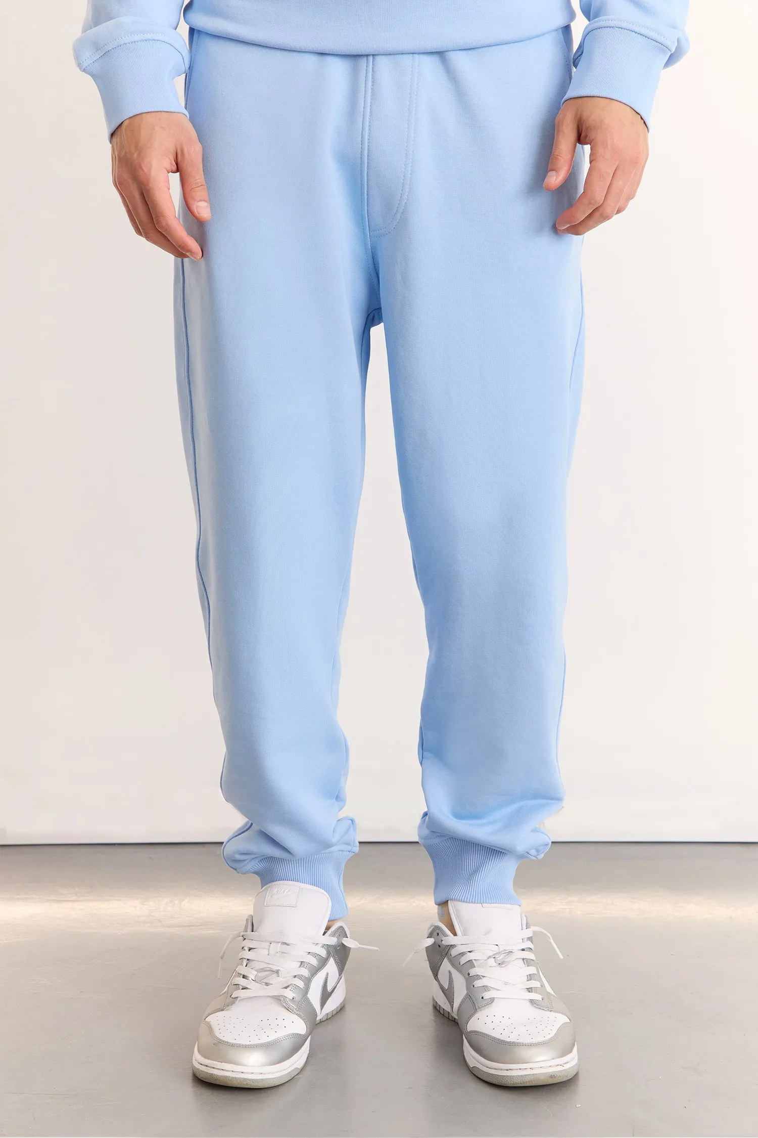 Men’s Sweatpants – Never Enough – Blue – 70% Cotton / 30% Polyester – 320 GSM – Ready To Fight (RTF)