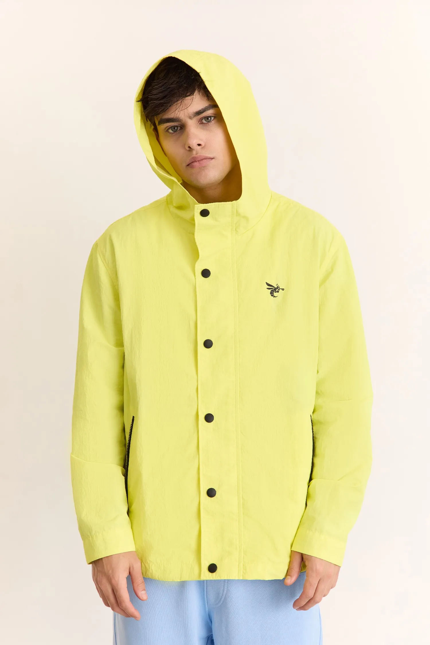 Men’s Shell Jacket – Never Enough – Yellow – 100% Polyester – 100 GSM – Ready To Fight (RTF)
