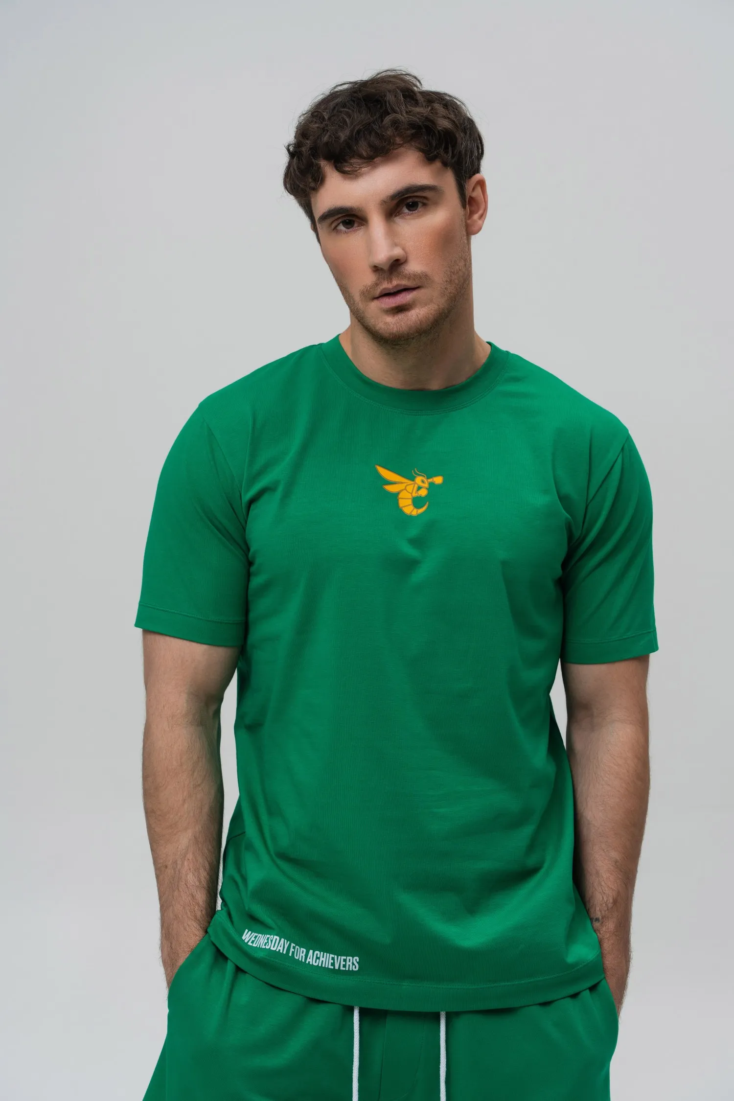 Men’s T-Shirt – 7 Days of Usyk – Green – 95% Cotton / 5% Elastane – 190 GSM – Ready To Fight (RTF) 