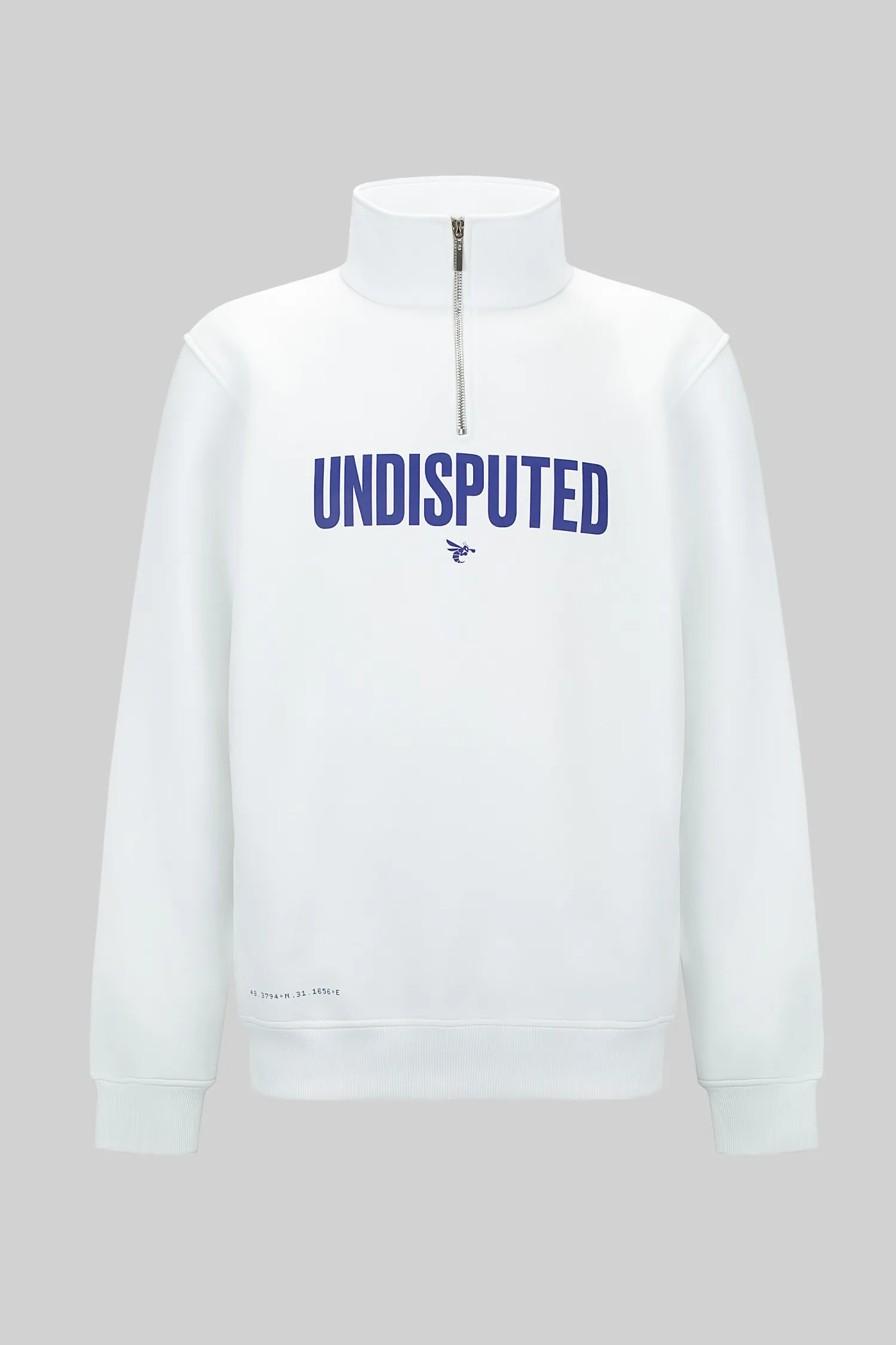 Copy 1 - Men’s Sweatshirt – Usyk Undisputed – White – 70% Cotton / 30% Polyester – 320 GSM – Ready To Fight (RTF)