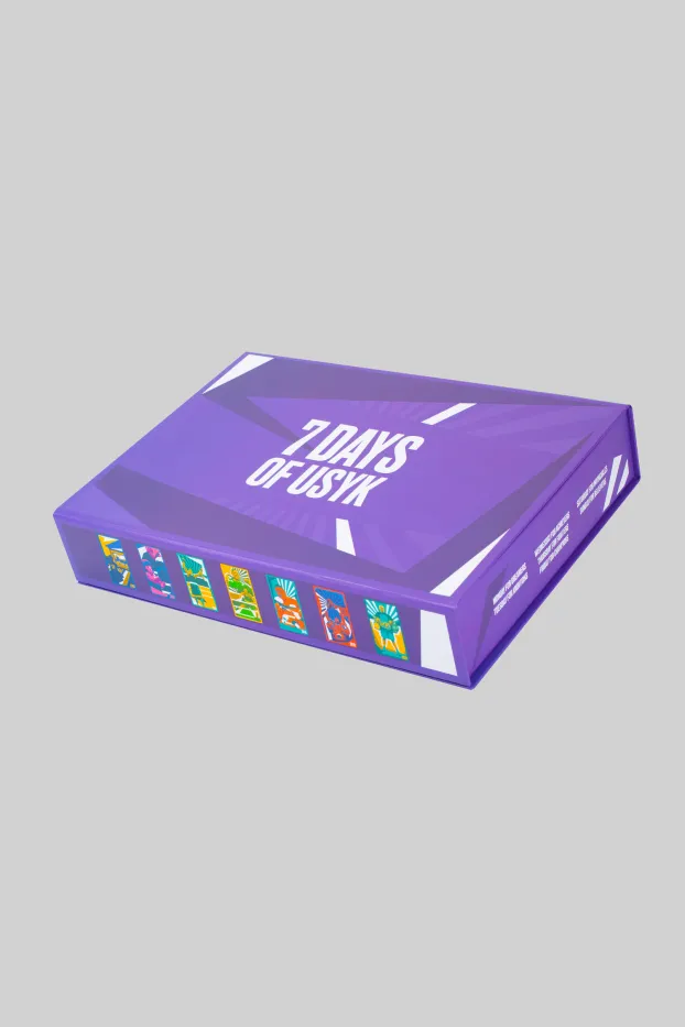 Geschenkbox – RTF Edition – Violett – Karton – Ready To Fight (RTF)