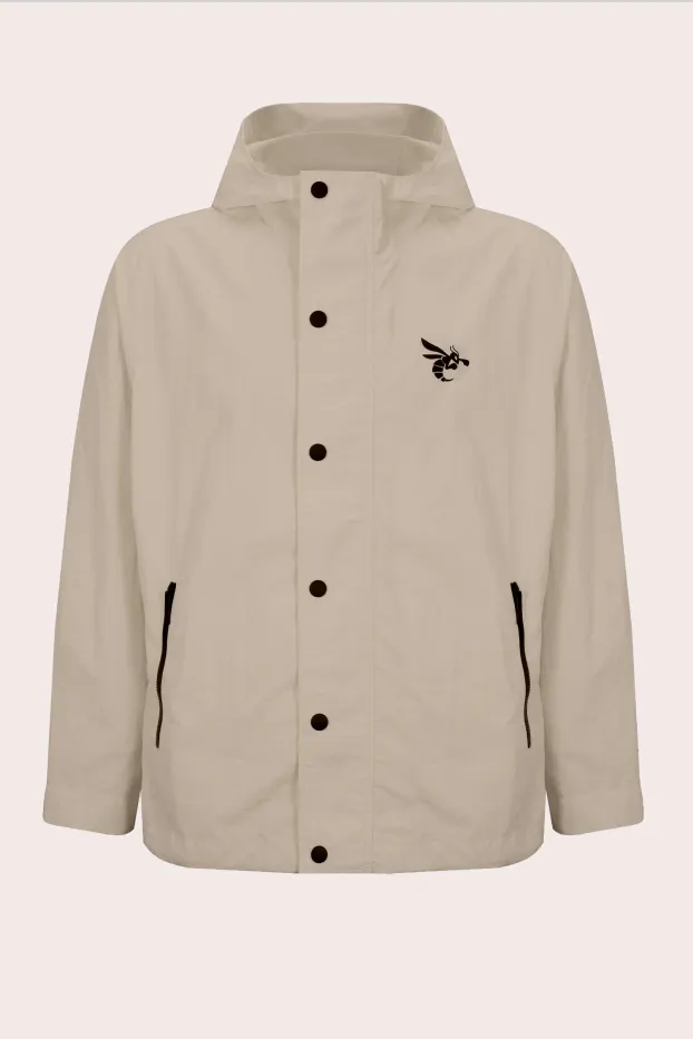 Veste coupe-vent homme – Never Enough – Beige – 100 % polyester – 190 GSM – Ready To Fight (RTF)