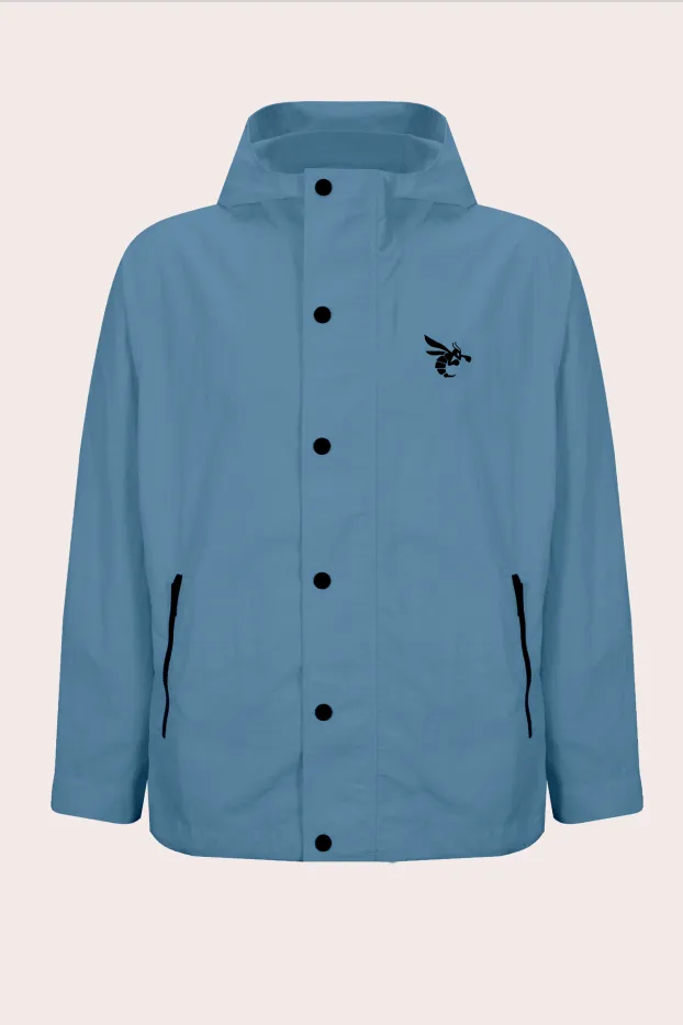 Veste coupe-vent homme – Never Enough – Bleu – 100 % polyester – 190 GSM – Ready To Fight (RTF)