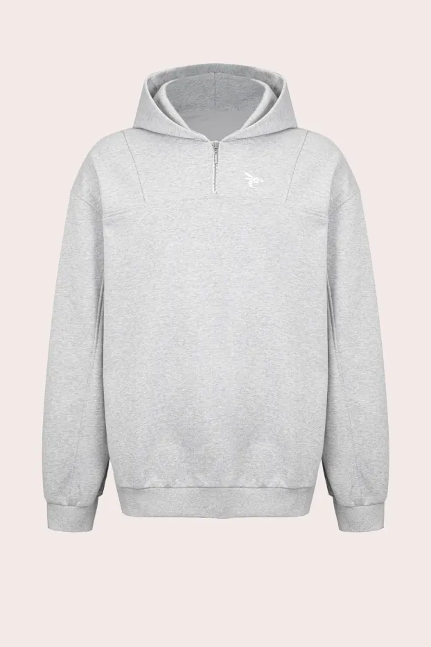 Men’s Sweatshirt – RTF Edition  – Grey – 100% Cotton – 320 GSM – Ready To Fight (RTF) 