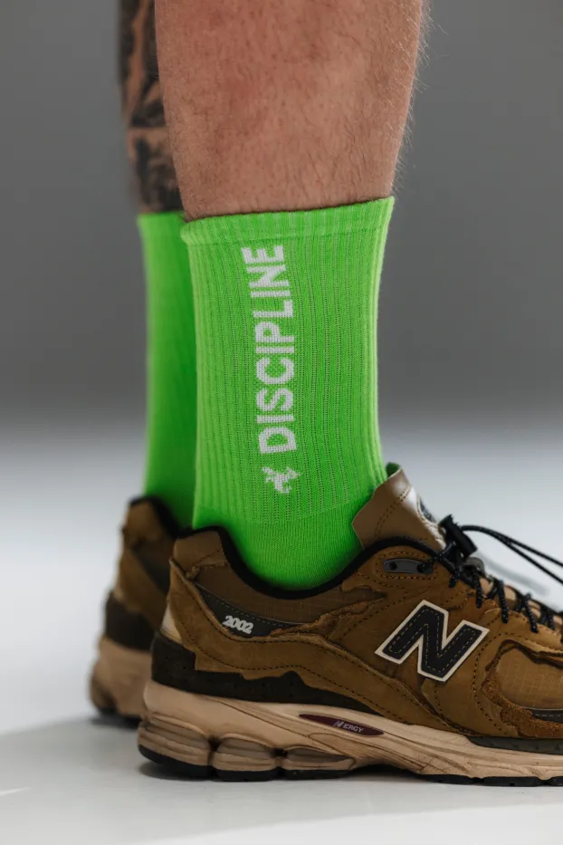 Calcetines Discipline — Verde